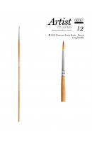 KCK PREMIUM ROUND LONG HANDLE BRUSH - BR 121R #02